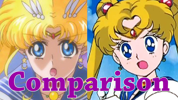 Sailor Moon Vs Sailor Moon Crystal Transformation Sequence Comparison Otaku Tale